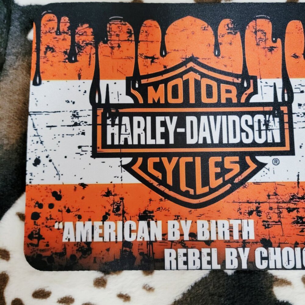 Harley Davidson Custom Computer Mouse Pad - Picture 7 of 8